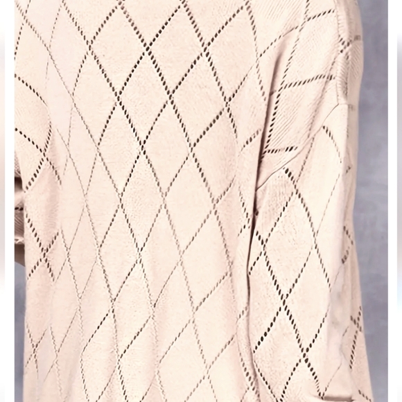 Anne Klein. Women's Open Front Cardigan. Light Pale Pink. Size 2X. NWT. - Picture 6 of 9